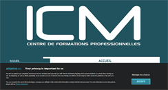 Desktop Screenshot of icmformation.com
